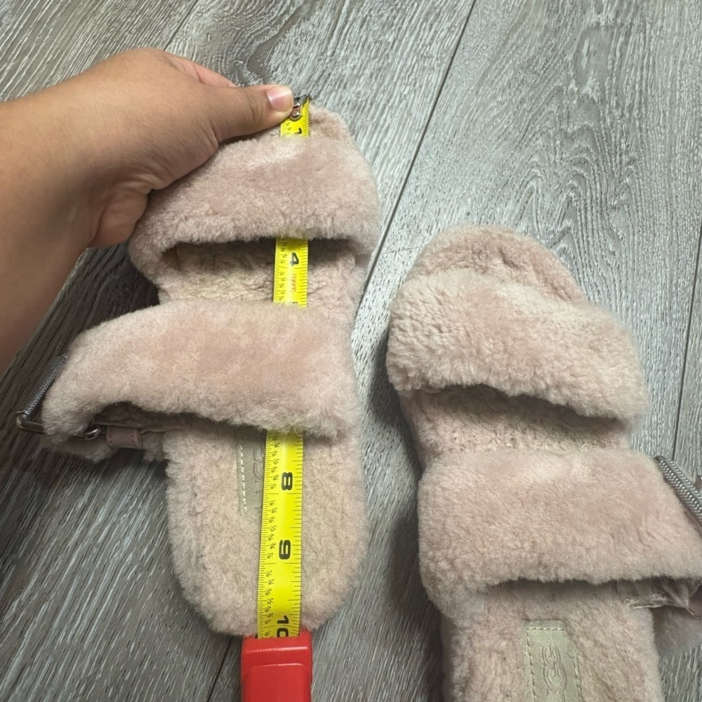 UGG Plush Shearling Slippers in pink - Picture 12 of 13